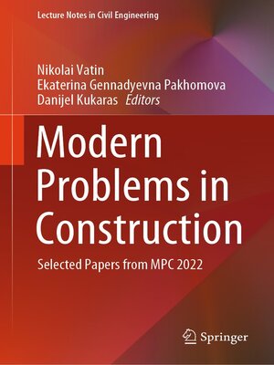 cover image of Modern Problems in Construction